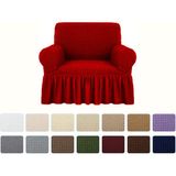 Elgeyar Bürümcük Koltuk, Kanepe, Çekyat Örtüsü, Koltuk Kılıfı Tek Kişli - 70 x 80 cm - Kırmızı