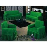 Elgeyar Bürümcük Koltuk ,kanepe , Çekyat Örtüsü, Lastikli Koltuk Kılıfı 3311TAKIM - 180 x 230 cm - Yeşil