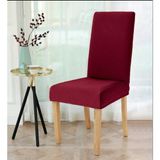 Elgeyar Elgeyar likrali Sandalye Örtüsü, Sandalye Kılıfı, Lastikli ,standart (1ADET) - 35 x 50 cm - Bordo