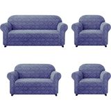 Elgeyar Jakarli Koltuk ,kanepe ,çekyat Örtüsü Şal Desen Esnekli Eteksiz3+2+1+1takım Için - 180 x 230 cm - Antrasit