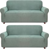 Elgeyar Likrali Koltuk, Kanepe, Çekyat Örtüsü Lastikli, Pitikare Desen3+3 - 180 x 230 cm - Mint