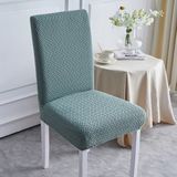 ELHAS Likrali Kumaş Tuğla Desenli Sandalye Örtüsü, Lastikli, Esnekli,kaliteli Sandalye Kılıfı 1 Adet - 35 x 48 cm - Mint Yeşili