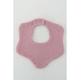 Elibaby Organik Pamuk 8 Katlı Multi Müslin Çiçek Model Bebek Salya Ve Mama Önlüğü, Fular, Yakalık - Standart - Pembe