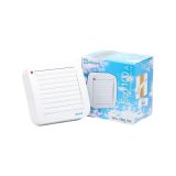 Elicent Eco Line 100 Banyo ve Tuvalet Aspiratörü - 100mm Sessiz Havalandırma Fanı, Duvar ve Tavan Tipi, Yüksek Performanslı Enerji Tasarruflu, Beyaz