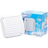 Elicent Eco Line 120’lik Otomatik Panjurlu Banyo Havalandırma Fanı 170 M3-H Beyaz Modern Tasarım