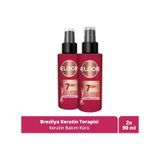 Elidor 2x90 ml Isı İle Aktifleşen Keratin Bakım Kürü Durulanmaz Saç Kremi