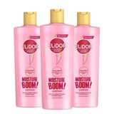 Elidor 3x350 ml Collagen Blends Sülfatsız Saç Bakım Şampuanı Moisture Boom Yoğun Nem Terapisi