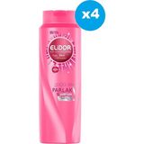 Elidor 550 ml 4 Adet Güçlü ve Parlak Saçlar Şampuan