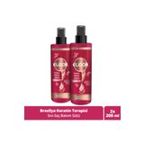 Elidor Brezilya Keratin Terapisi 2x200 ml Sıvı Saç Bakım Sütü