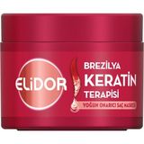 Elidor Brezilya Maske 220 ml Keratin Hasar Görmüş Saçlar Için Onarıcı Saç Maskes 3'li Ekonomik Paket - 3 Adet