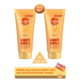 Elidor Collagen Blends Goodbye Hairfall Sülfatsız Saç Bakım Kremi, Saç Dökülmelerine Karşı, Kolajen ve Seramid İçerikli, 170 ml, 2'li Set