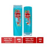 Elidor Doğanın Enerjisi Argan Yağı Hibiskus Özü 400 ml Şampuan + 350 ml Saç Bakım Kremi