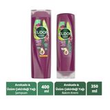 Elidor Doğanın Enerjisi Avokado ve Üzüm Çekirdeği Yağı 400 ml Şampuan + 350 ml Saç Bakım Kremi
