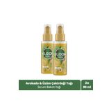 Elidor Doğanın Enerjisi Avokado ve Üzüm Çekirdeği Yağı 80ml X 2 Adet Serum Saç Bakım Yağı