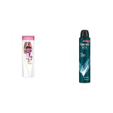 Elidor Doğanın Enerjisi Saç Bakım Şampuanı Hindistan Cevizi Yağı Onarıcı & Yıpranma Karşıtı 400 ml ve Rexona Men Erkek Sprey Deodorant Xtra Cool 72 Saat Kesintisiz Üstün Koruma 200 ml
