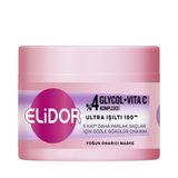 Elidor Glycol+Vita C Ultra Işıltı 100 220 ml Yoğun Onarıcı Maske