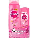 Elidor Güçlü Parlak Saçlar 500ml Şampuan + 200ml Krem