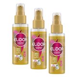 Elidor Güçlü Saç Uçları için Hindistan Cevizi Saç Yağı 1 Paket (1 x 80 ml) (3 paketi)