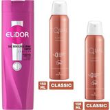 Elidor Saç Bakım Şampuanı Saç Dökülmelerine Karşı 400 ml + Equal Kadın Deodorant 150 ml 2 Adet