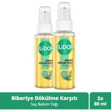 Elidor Saç Bakım Yağı Biberiye Dökülme Karşıtı 80 ml X2 - Renksiz