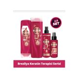 Elidor Şampuan Brezilya Bakım Keratin Terapisi 4 Lü Set .