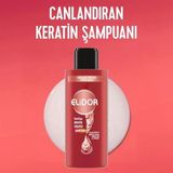Elidor Şampuan Brezilya Keratin Terapisi Seyahat Boy 90 Mililitre (3 paketi)