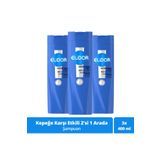 Elidor Şampuan Ve Saç Bakım Kremi Kepeğe Karşı Etkili 400 ml X3
