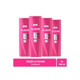 Elidor Superblend 4x200 ml Güçlü ve Parlak Saç Bakım Şampuanı