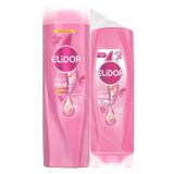 Elidor Superblend Güçlü ve Parlak 400 ml Saç Bakım Şampuanı+200 ml Serum Bakım Kremi