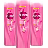 Elidor Superblend Güçlü ve Parlak E Vitamini Makademya Yağı 3x325 ml Saç Bakım Şampuanı