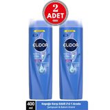Elidor Superblend Şampuan ve Bakım Kremi Kepeğe Karşı Etkili 2'si 1 Arada 400 ml 2 ADET