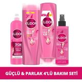 Elidor Superblend Şampuan ve Saç Bakım Kremi Seti Güçlü ve Parlak 4'lü