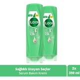 Elidor Superblend Serum Bakım Kremi Renkli 350 ml X2 Sağlıklı Uzayan Saçlar İçin Keratin ve Argan Yağı