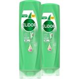 Elidor Superblend Serum Saç Bakım Kremi Sağlıklı Uzayan Saçlar Biotin Argan Yağı & Keratin 350 ml X2 - Renksiz