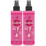 Elidor Superblend Sıvı Saç Bakım Kremi Güçlü ve Parlak Pürüzsüzleştirici ve Canlandırıcı Bakım (200 ml) 2li paket