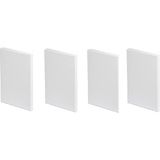 Elif 25 x 35 cm Beyaz Tuval 4'lü Set Sanatsal Malzeme Özellikleri ile