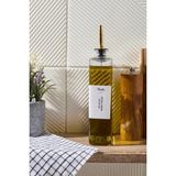 Elif Aksesuar Molivet 750ML Silver Kapak Cam Yağdanlık-Sosluk-Sirkelik - Gold - 750 ml