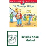 Elif Alışverişe Gidiyor + Boyama Kitabı