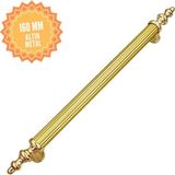 Elif Altın 160 mm Kulp Lüks Country Mutfak Mobilya Dolap Çekmece Kulpu