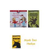 Elif Asla Yabancılarla Gitmez: İlk Okuma Kitabım + Dünyanın Merkezine Yolculuk + Siyah İnci Hediye