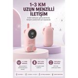 Elif Asya Ceyiz Tekstil Bebek Telsizi LCD Ekran Vox Iki Yönlü Iletişim USB Şarj Hafif