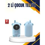 Elif Asya Ceyiz Tekstil Çocuk ve Bebek Telsizi – 22 Kanal, Vox Modu, USB Şarjlı, Renkli Ekran