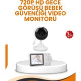 Elif Asya Ceyiz Tekstil Ebeveyn Kontrollü 2.8 Inç Bebek Monitörü Güvenli Izleme