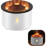 Elif Asya Ceyiz Tekstil LED Alev Efektli Aroma Difüzörü Ultrasonik Hava Nemlendirici Gece Lambası Fonksiyonlu