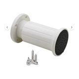 Elif Ayarlı Jumbo Ayak 10 cm Beyaz - Mutfak Altı, Dolap Ayağı, Komodin, Baza, Kanepe Koltuk Ayağı, Gardrop Ayağı (4 Adet)