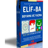 Elif-Ba Harfleri Boyama ve Yazma Etkinlik Kitabı