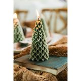 Elif Hobi Silikon Kalıp Yeni Yıl Noel Çam Ağacı Biblo Mum Silikon Kalıbı