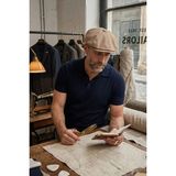 Elif İç Giyim Erkek Keten Peaky Blinders Kasket - Yazlık Pamuklu Newsboy Şapka - Standart - Açık Kahverengi