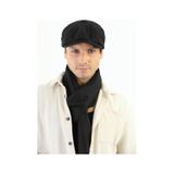 Elif İç Giyim Erkek Peaky Blinders Kaşe Kumaş Şapka Kasket Siyah