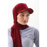 Elif İç Giyim Şapkalı Sandy Şal - Bordo